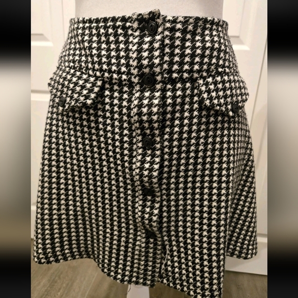 All That Jazz Vintage Womens Button Up Mini Skirt Size 10 - Picture 2 of 12